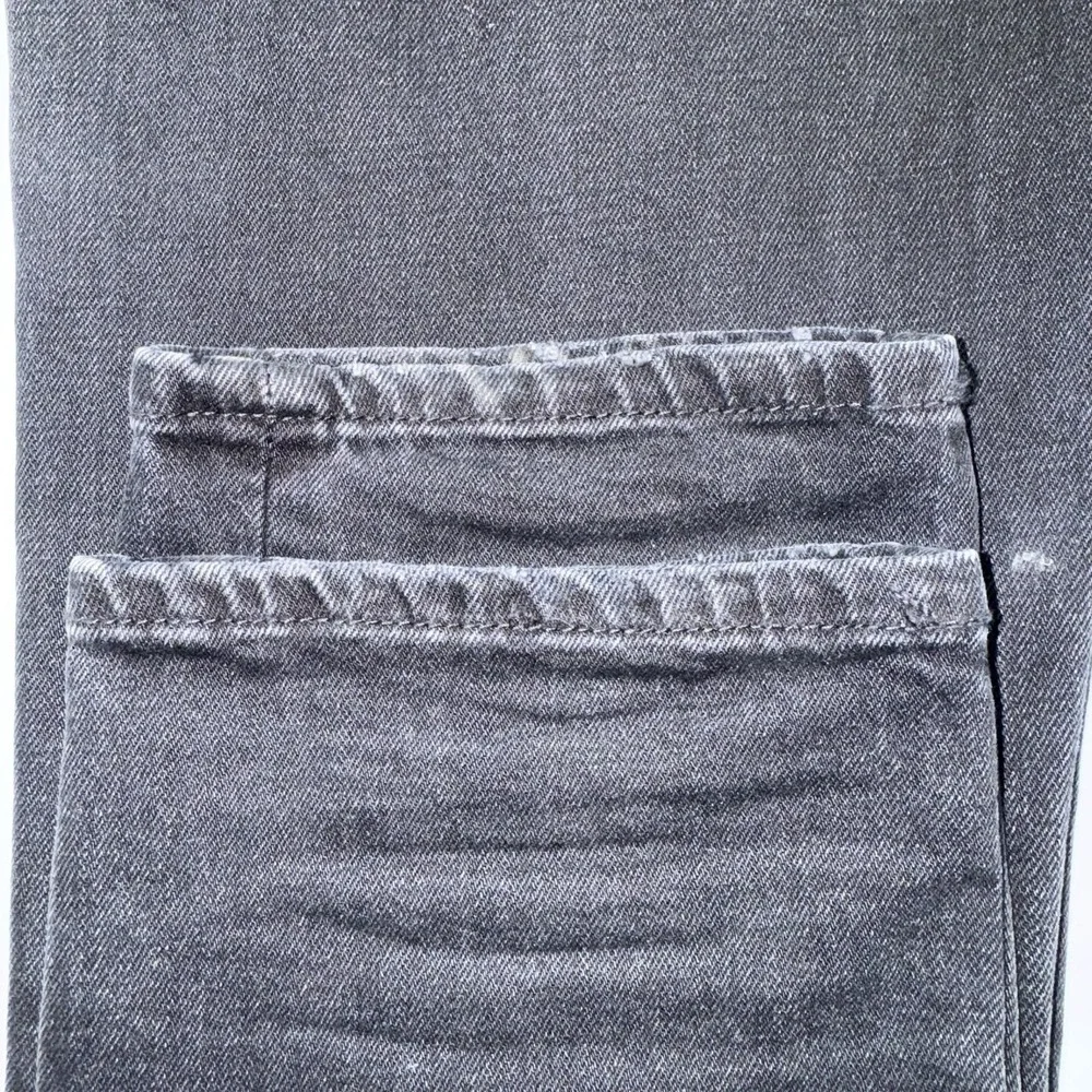 Prps Le Sabre Slim Straight Stretch Denim Jeans Black Stone Wash Men 32 NWT